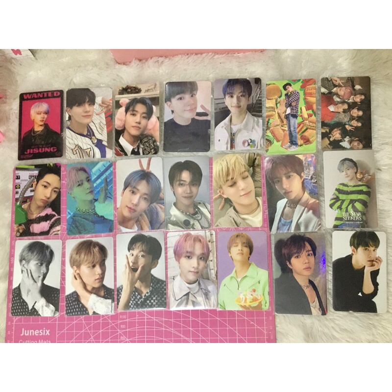 photocard official nct enhypen txt namol jaemin cimol universe jewelcase nct home binder pink christ