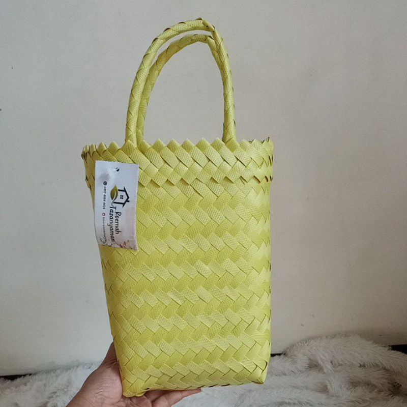 tas anyam tinggi/tas hampers/tas souvenir