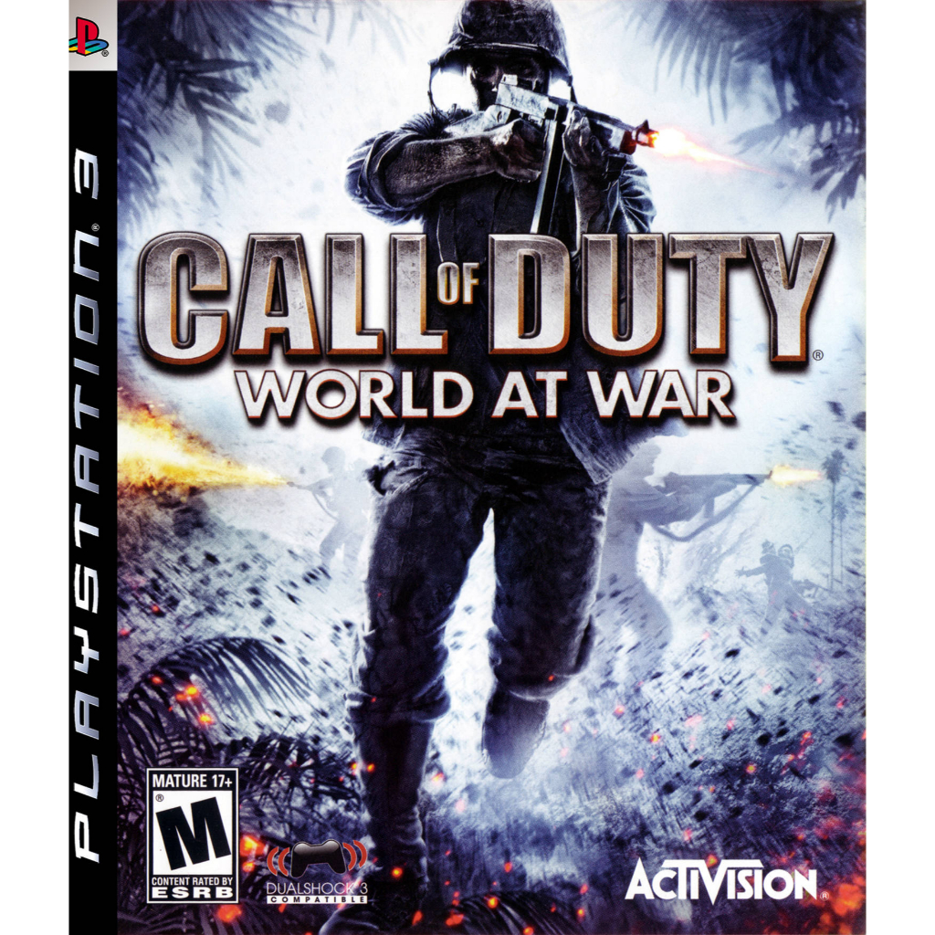 KASET GAME PS3 PKG CALL OF DUTY WORLD AT WAR