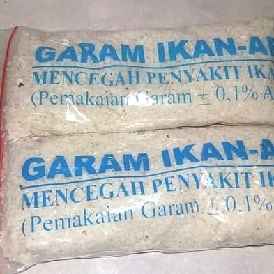 

Garam ikan garam krosok kasar garam pencegah penyakit ikan. 400gr