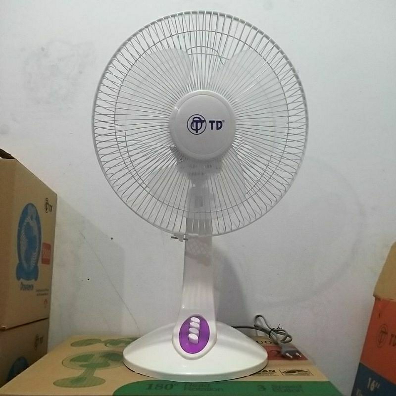 kipas angin meja 12" TD desk fan