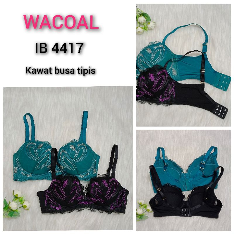 Sale Bra Wacoal kawat busa tipis IB 4417 cut lebel