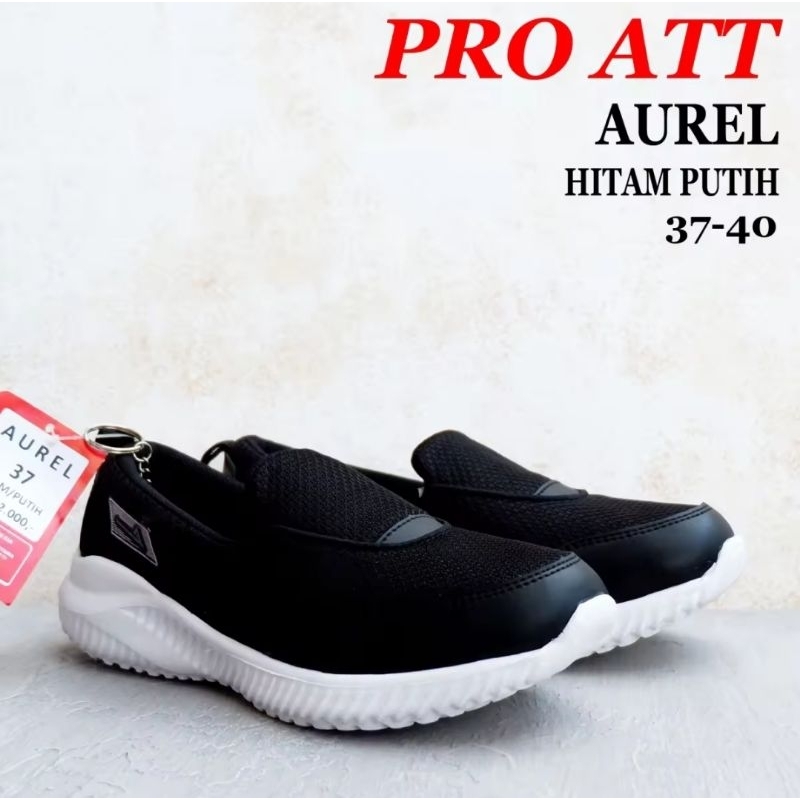 Sepatu PRO ATT AUREL Size 37-40 - Sepatu Slip On Wanita