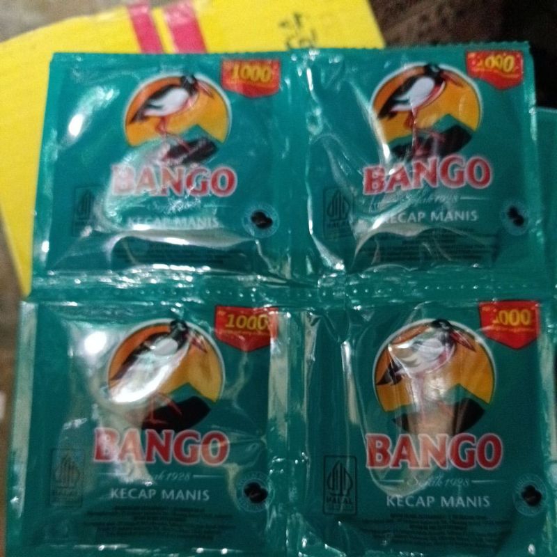 

Kecap manis bango sachet isi 12