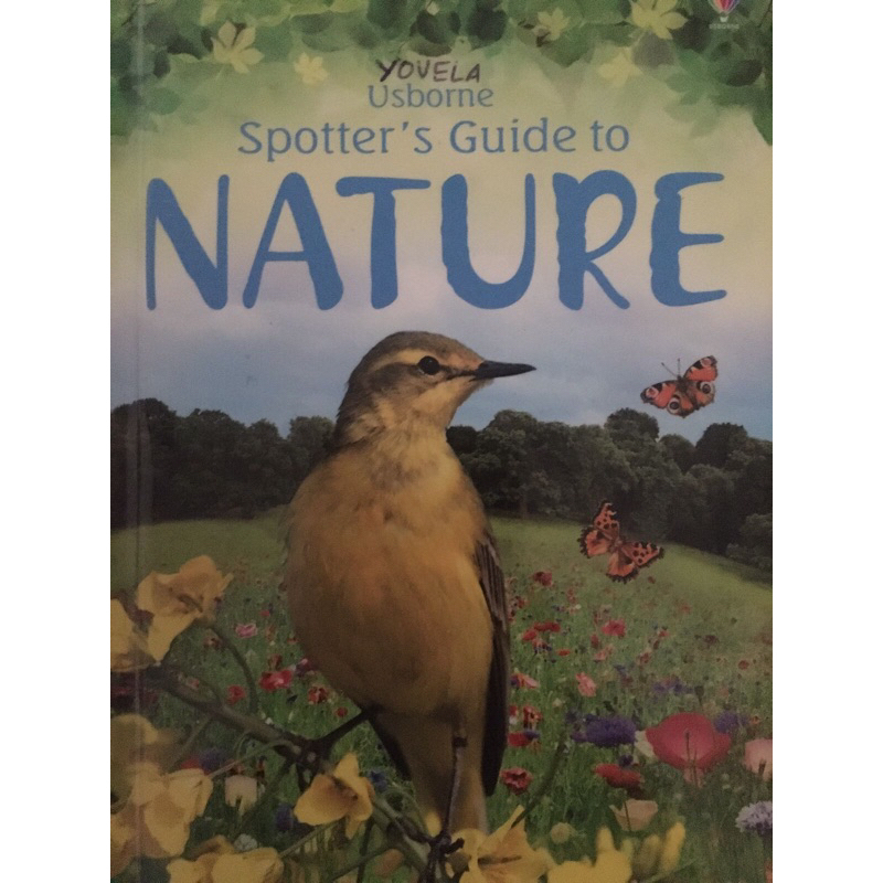 Buku Spotter’s Guide to NATURE by Usborne - Flowers, Trees, Birds, Insects