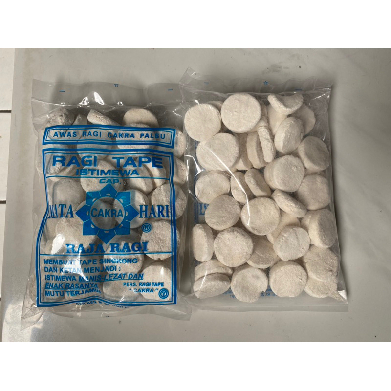 

Ragi Tape Cap Matahari Cakra Asli / Ragi tape istimewa / Ragi tape | Ragi tape singkong | ragi singkong | Bahan kue | RAGI TERBAIK