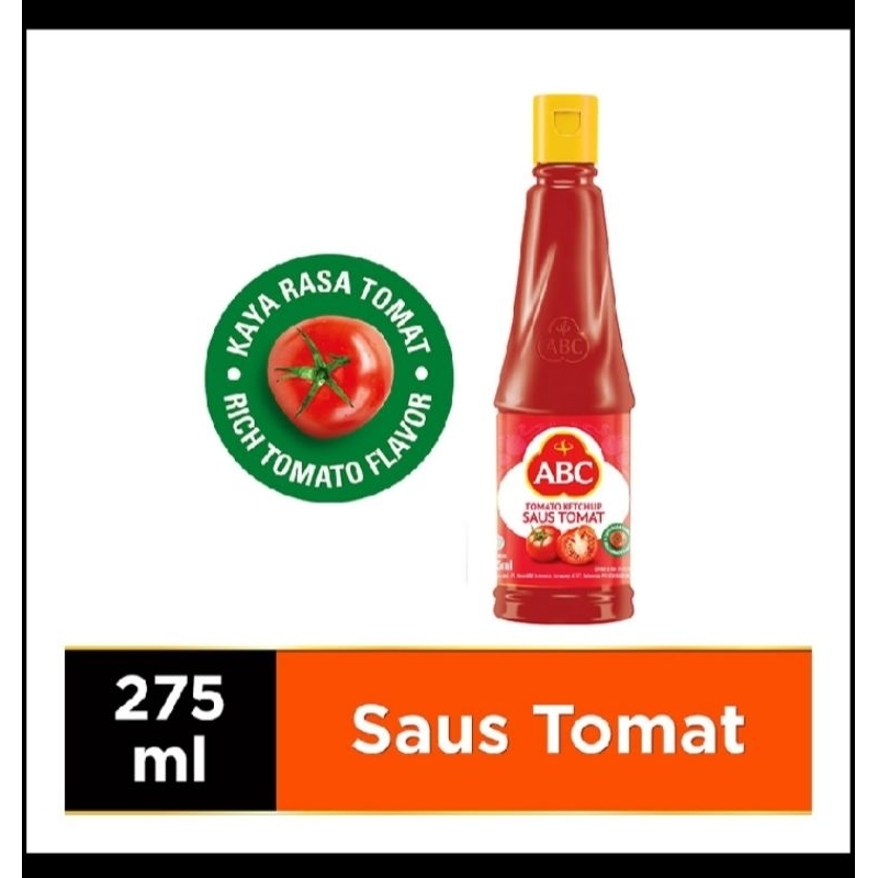 

ABC saos tomat botol 275 ml