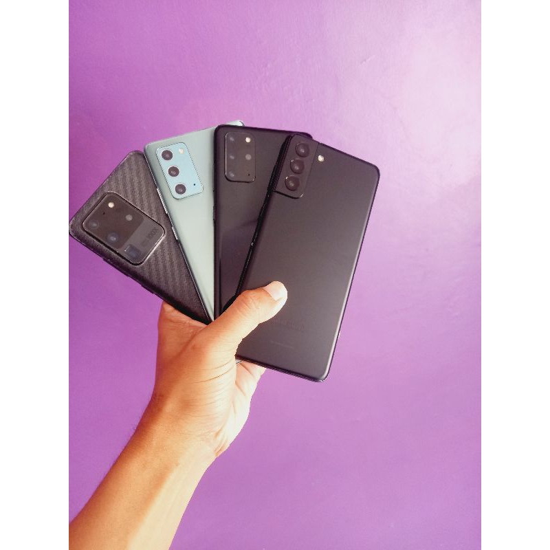 Samsung s21 plus 128gb / s20 ultra ram12gb / note 20 256gb / s20 plus 128gb second bekas garansi res