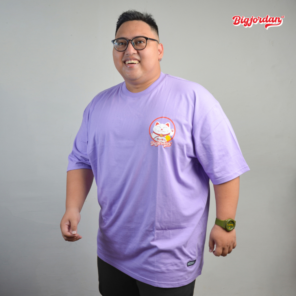 BIGJORDAN JUMBO NEKO CAT kaos kucing jumbo pria xxxxl t shirt big size pria kaos oversize baju distr