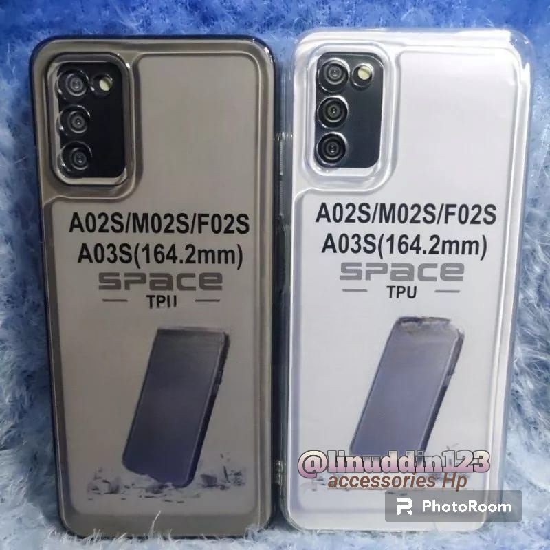 CASE / SILIKON HP SAMSUNG A02S/ M02S/ F02S / A03S CASING SPACE BENING TRANSPARAN