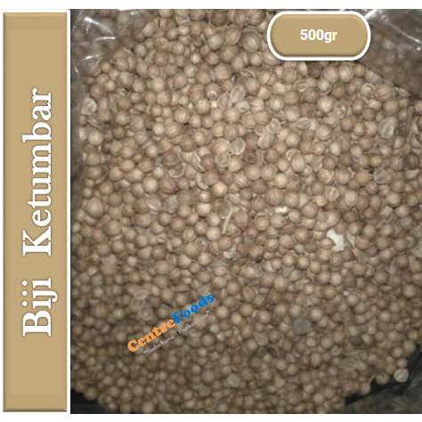

Biji Ketumbar Bulat - Biji Ketumbar Utuh Organik | 500gr [ Harga Per 0.5 Kg ]