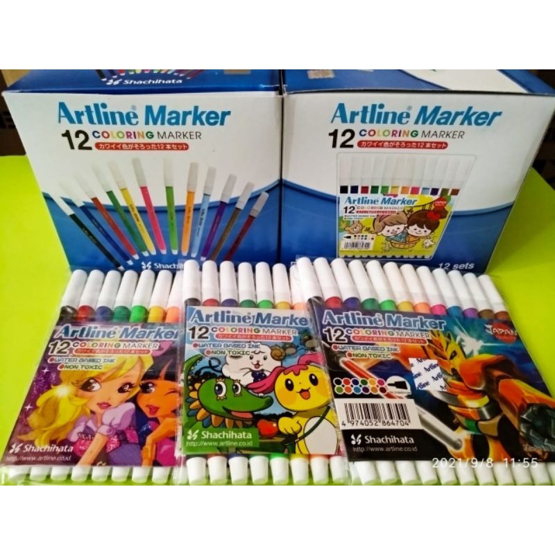 

ARTLINE MAKER / SPIDOL MURAH 12 WARNA