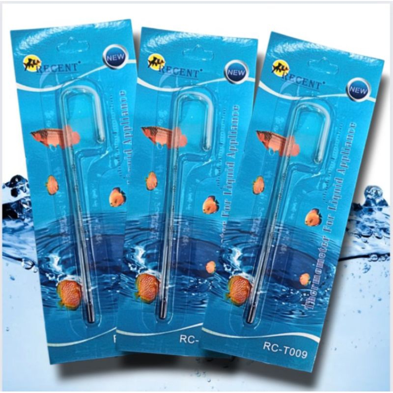 Termometer RECENT RC T 009 Alat Pengukur Suhu Termometer Gantung Aquarium