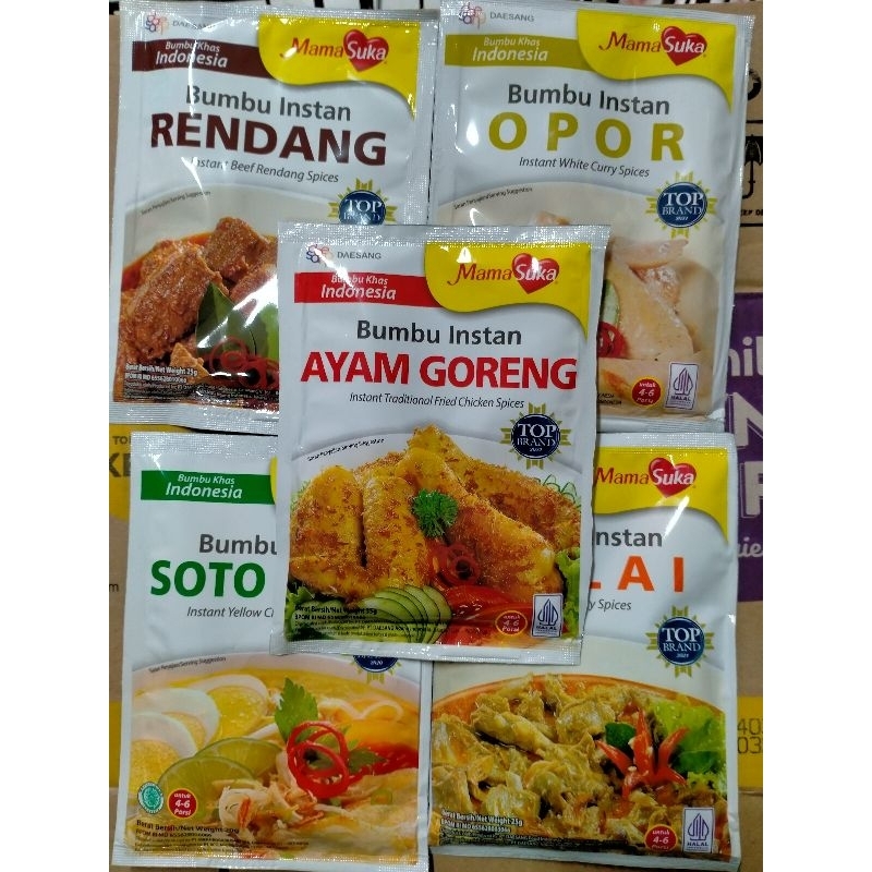 

MAMA SUKA BUMBU DAPUR 35gr bundling isi 3 pc (VARIAN HARUS SAMA)
