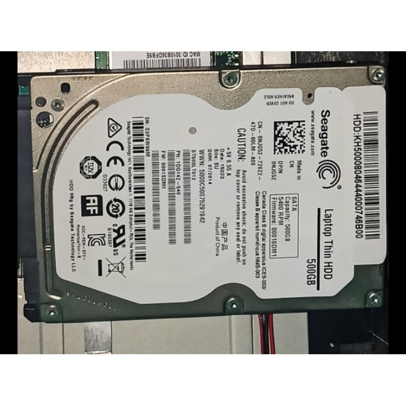 HDD 500 Hardisk 500 GB laptop 2,5" internal hardisk notebook slim