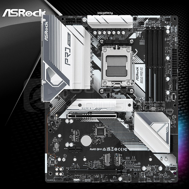 Asrock B650 Pro RS AMD AM5 B650 DDR5 Motherboard