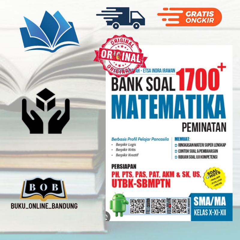 Buku 1700 bank soal matematika peminatan
