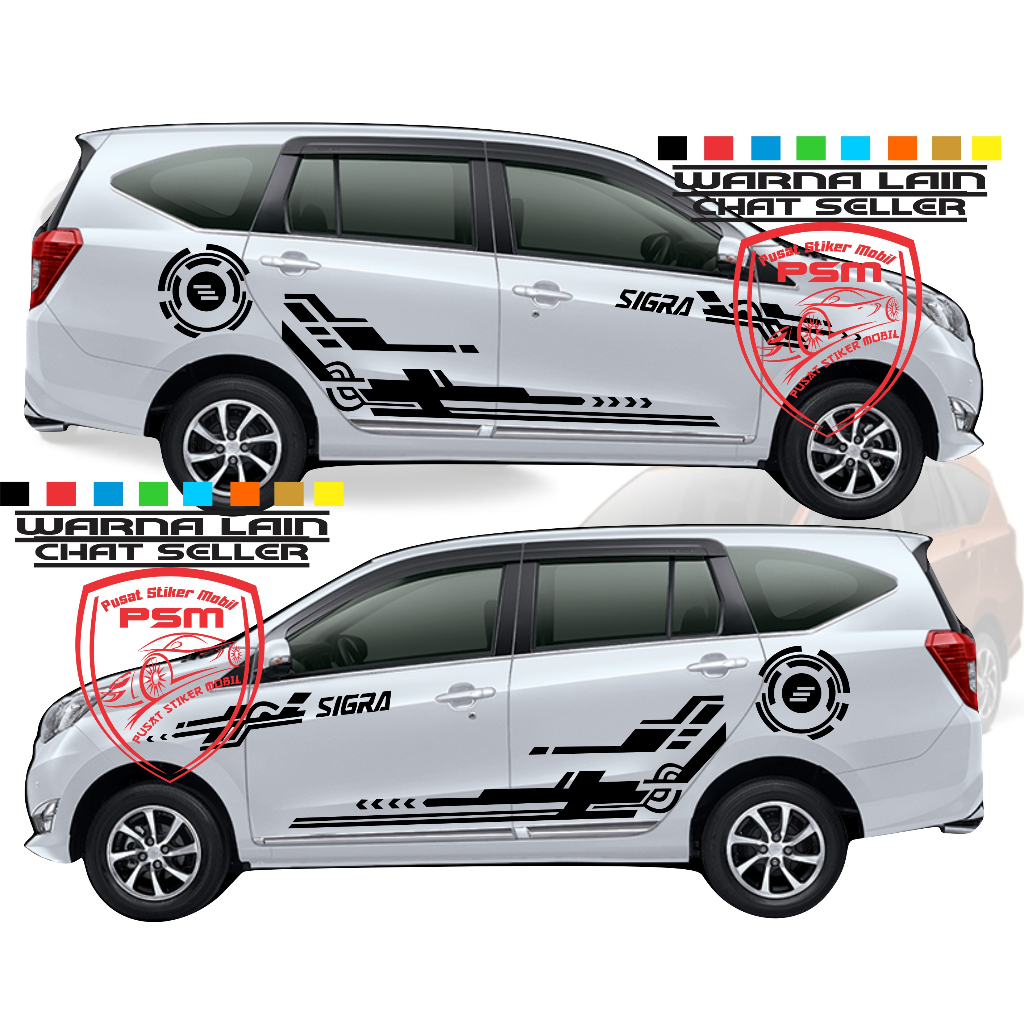 Terbaru cutting stiker mobil Sigra robot stiker terbaru Stiker mobil  sigra terbaru stiker