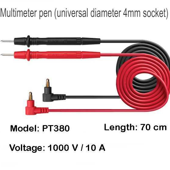 Kabel Digital Multimeter Silicone Rubber Wire 10A 1000V - PT830