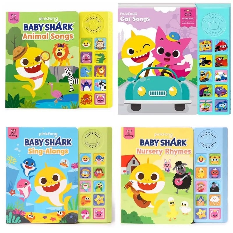 Pinkfong Animal Songs Sound Book BUKU IMPOR