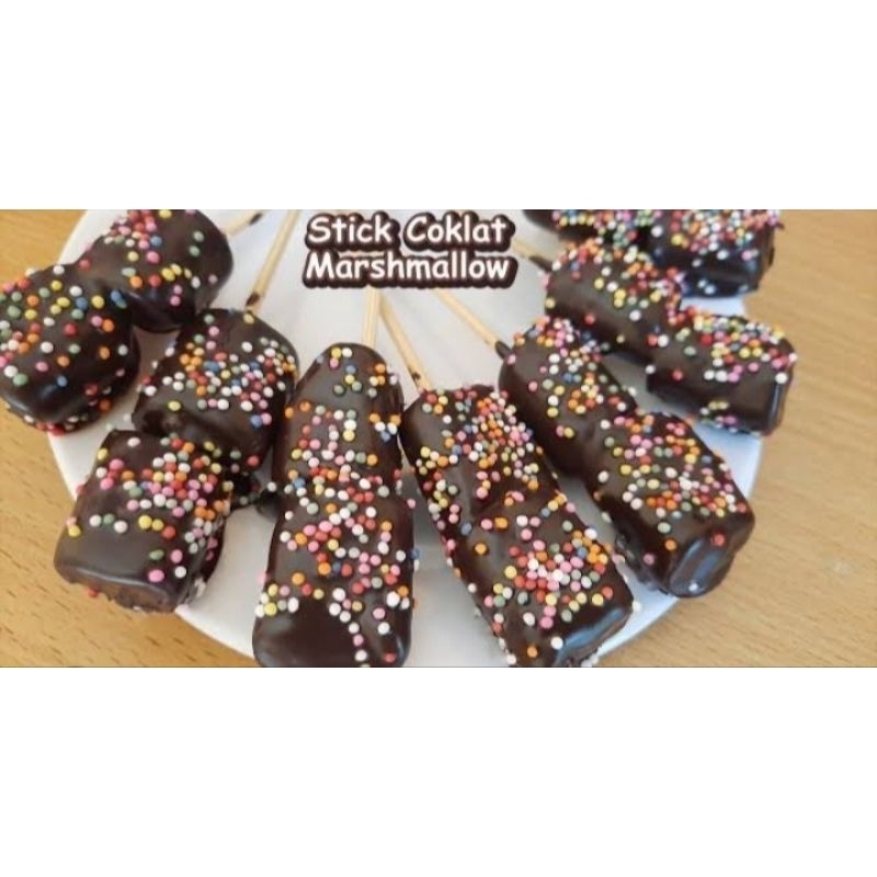 

Sate Marshmallow Coklat isi 10 pcs per pack