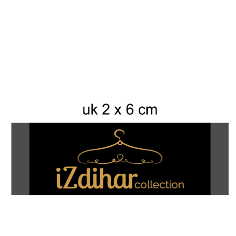 

label woven izdihar collection