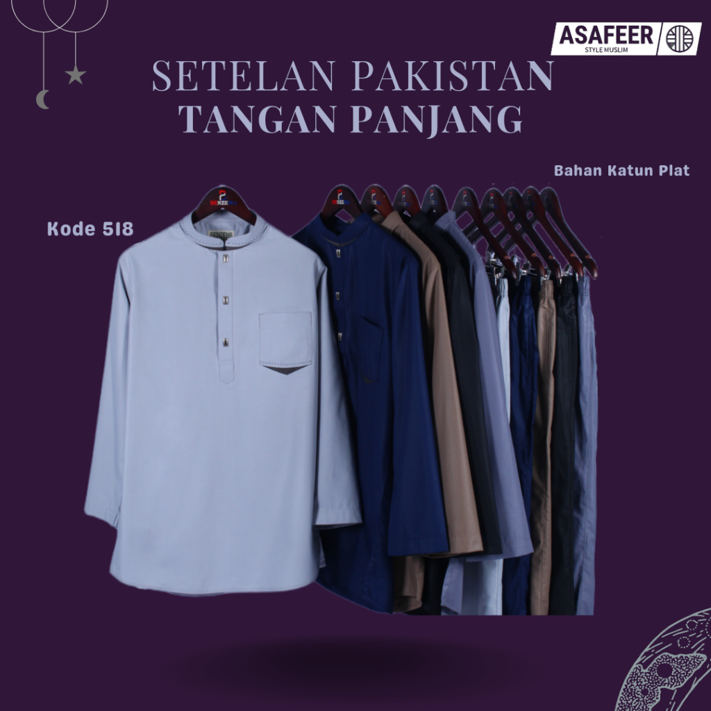 518 Setelan Koko Pakistan Warna Toyobo / Pakistan Koko Benzema / Muslim Fashion Benzema / Jubah Arab