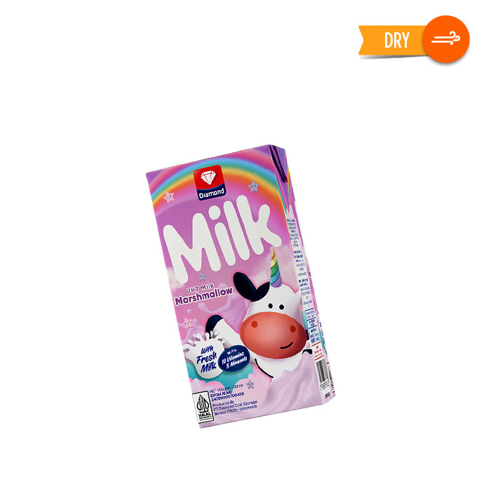 DIAMOND MILK UHT MARSHMALLOW 125 ML