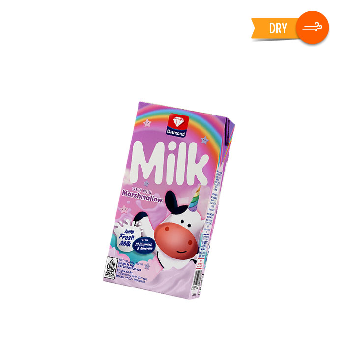 DIAMOND MILK UHT MARSHMALLOW 125 ML