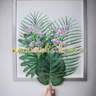 Daun Palem Plastik Kelapa Palsu Artificial Dekorasi Hijang