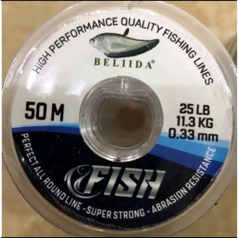 SENAR PANCING BELLIDA FISH 50 METER