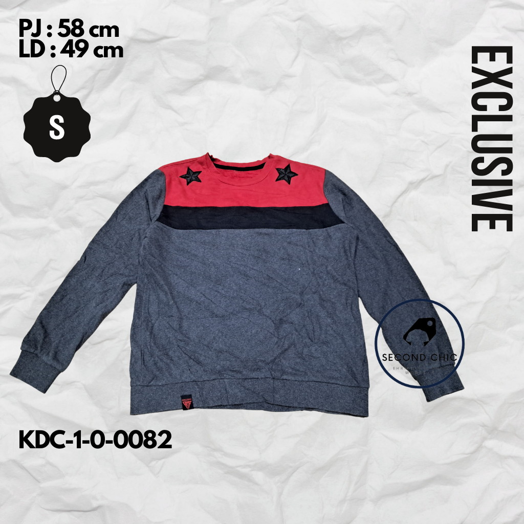 Crewneck EXCLUSIVE ORIGINAL | Crewneck Pria | Sweater EXCLUSIVE | Crewneck branded | Sweater branded