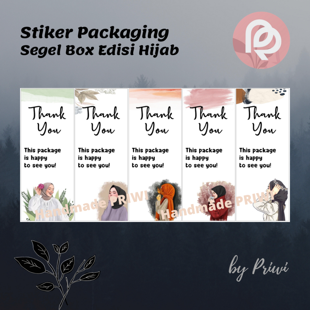 

[ EDISI HIJAB ] STIKER SEGEL BOX HAMPERS KERUDUNG