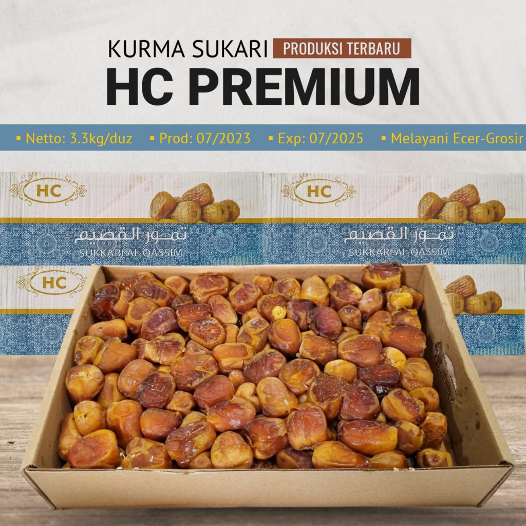 

KURMA SUKKARI HC PREMIUM KURMA ASLI
