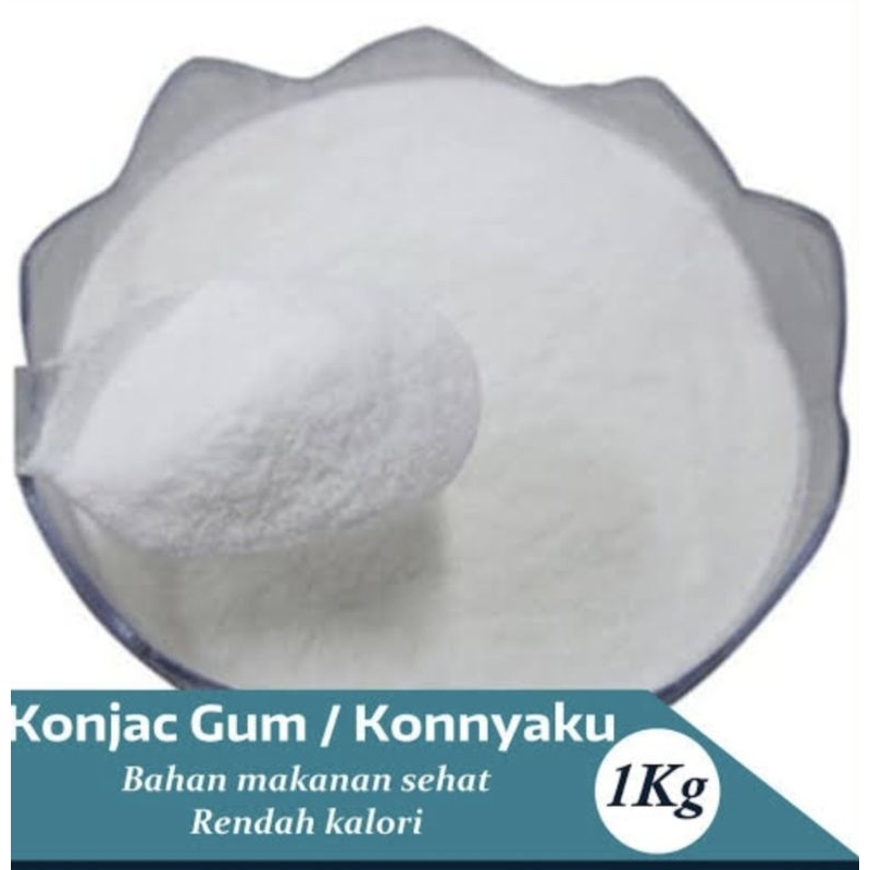 

Jelly Powder Konyaku 1 kg / Bubuk Jeli 1000 gram / Jelly Konyaku Powder Plain