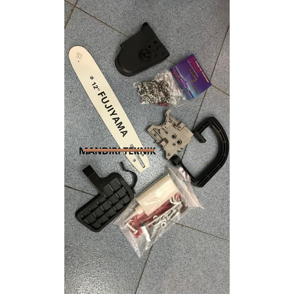 ADAPTOR GRENDA CHAINSAW MINI CHAIN SAW 12 INCI FUJIYAMA