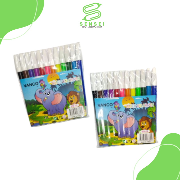 

1 Set Spidol 12W 838 12 Spidol 12 Warna