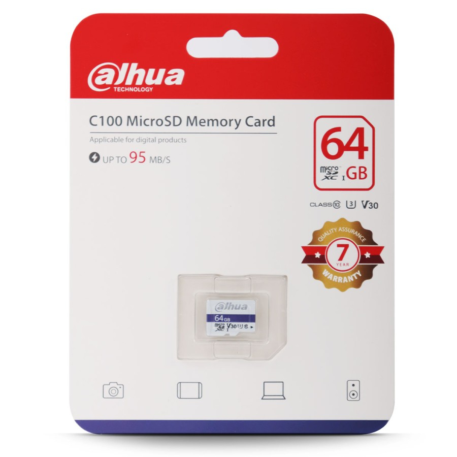 MEMORY MICRO SDXC MEMORY CARD 64GB DAHUA Cocok Buat semua IP Cctv Wifi