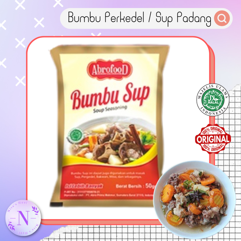 

Bumbu Perkedel / Sop Padang