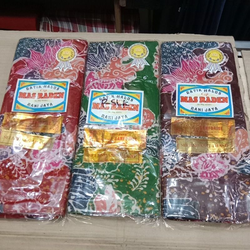 Kain Gendongan Bayi Cap Naga MAS RADEN 2,6m | Selendang Slendang Gendong Bayi Kain Jarik Batik