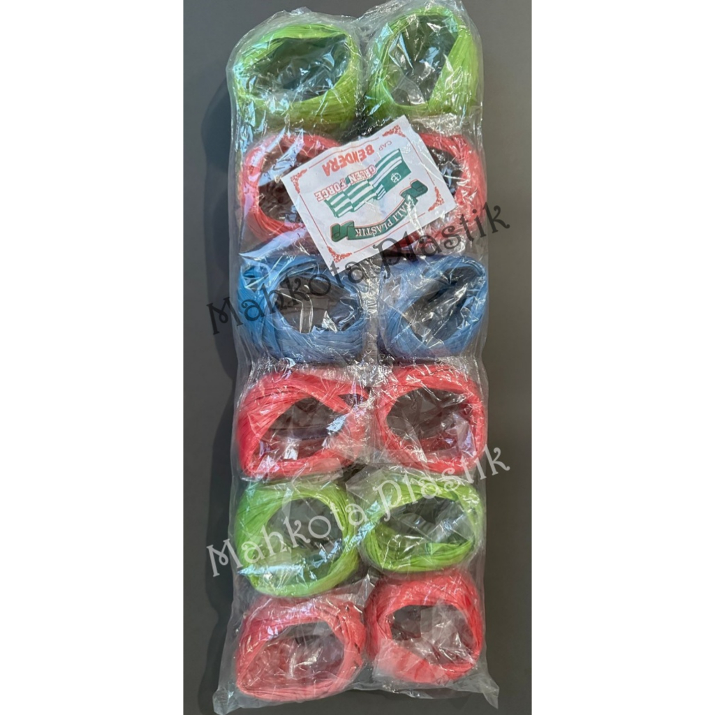 

Ecer 1pc Tali Rafia Kecil Warna Warni