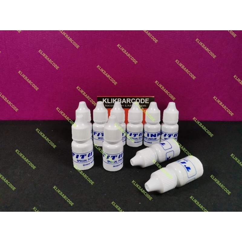 

TITO INK SPECIAL /TINTA KHUSUS UNTUK SEMUA MERK HAND LABEL INK TITO SATO PB230 PB 230 PB-230