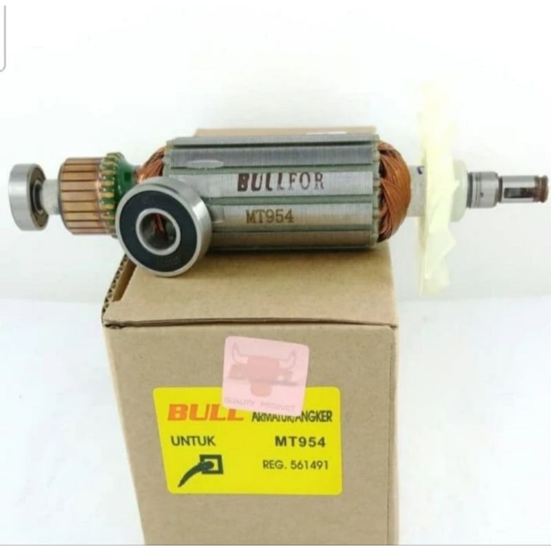 ARMATURE MAKTEC MT954 ANGKER MESIN GERINDA TANGAN MAKTEC MT 954 BULL