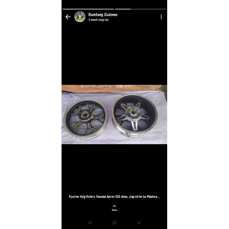 pelek langka ring 14