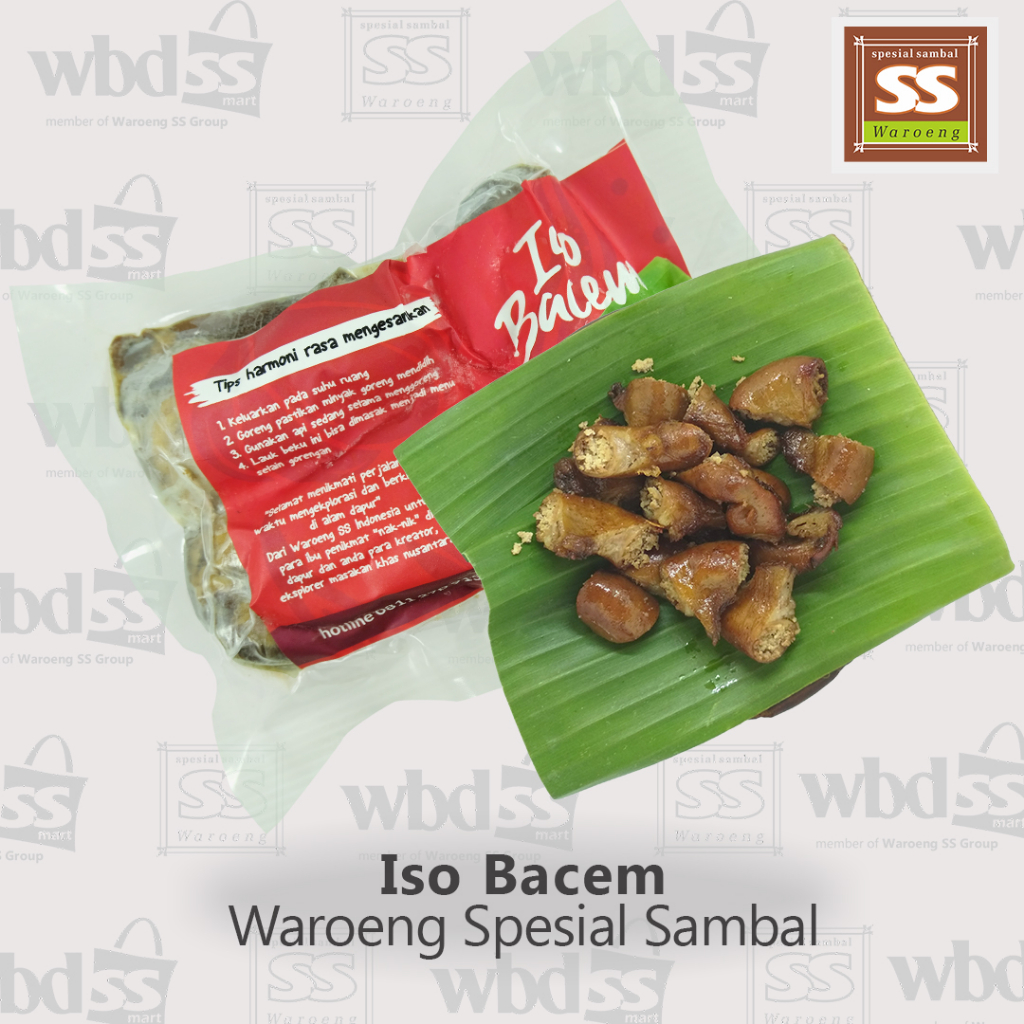 

ISO BACEM ISI 3 PORSI FROZEN SIAP GORENG KHAS SPESIAL SAMBAL