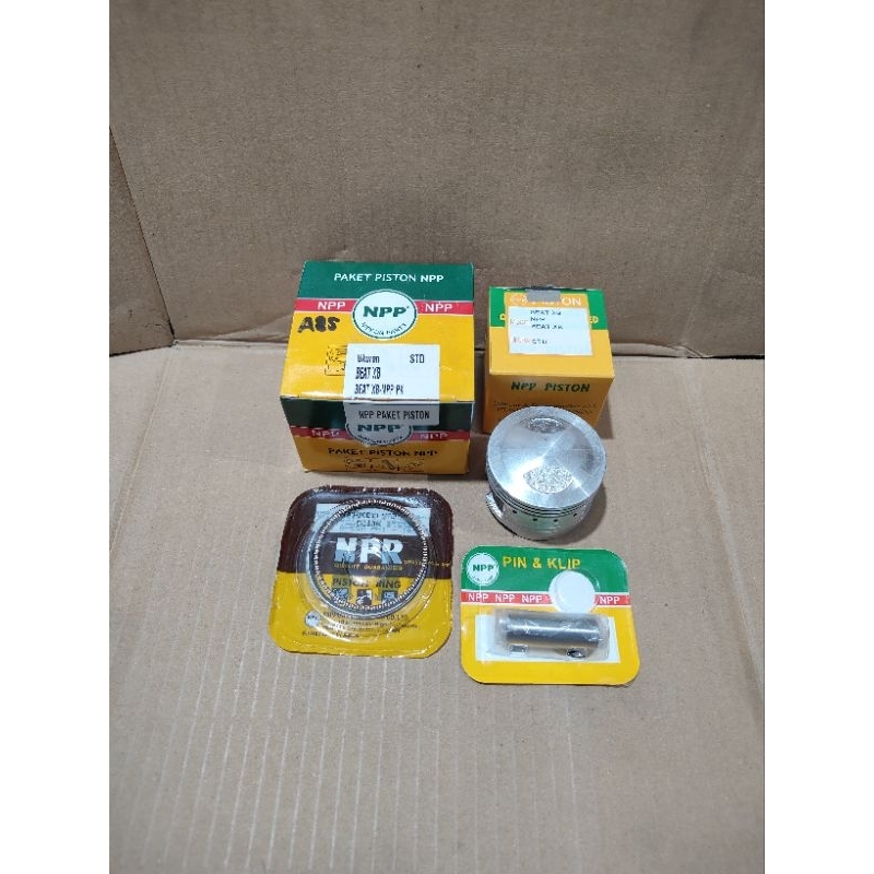 Piston Seher Set Kit Honda Beat Xb Os Std Standar 0,50 100 Pen Pin 13 Ukuran 53,5 54 54,5 NPP Asli