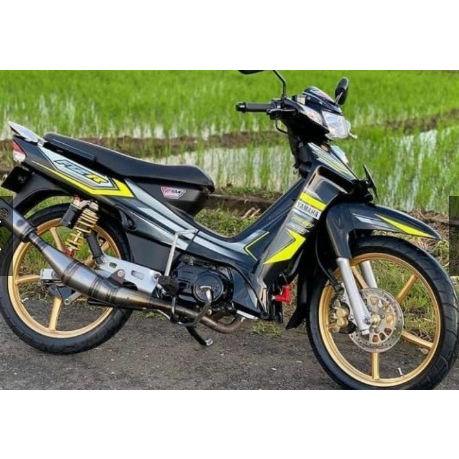 STRIPING FIZ R SIMPEL DESAIN - STRIPING FIZ R VARIASI ROAD RACE