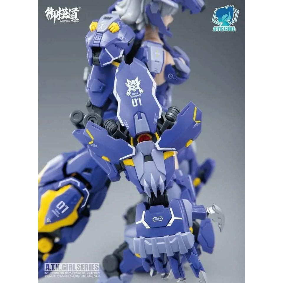 Model kit 1/12 ATK Girl Fenrir Eastern Model Full Articulation