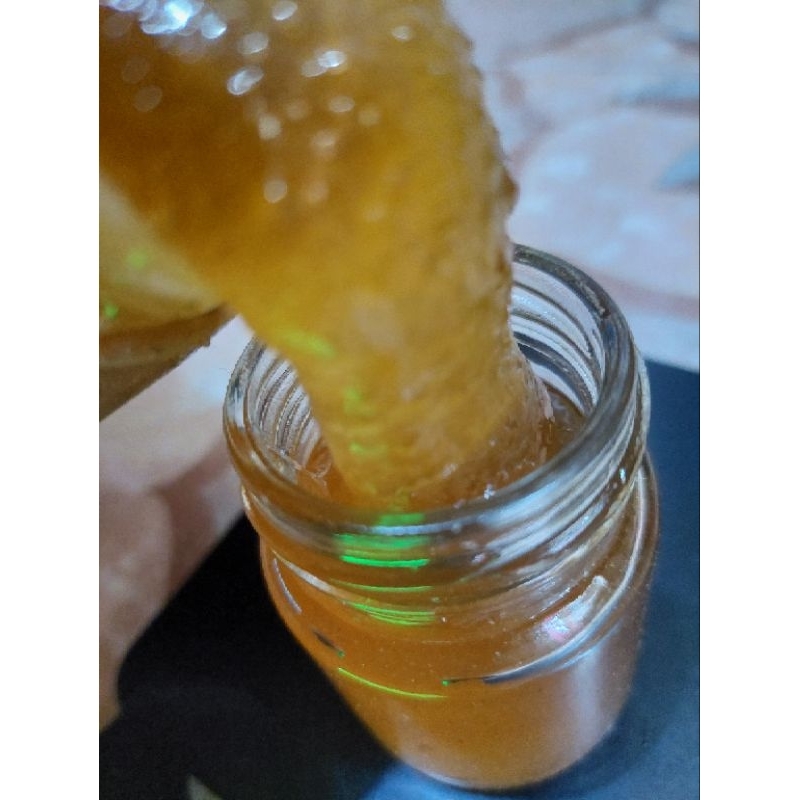 

Madu Yaman Golden Sidr Fakhir Sawrabi Crystal | lebah liar | Asli dan Murni 100gr