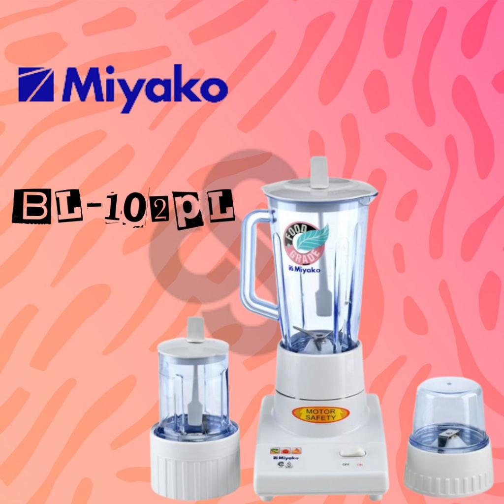 Miyako BL-102 PL Blender 3 IN 1